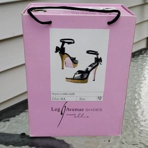 New in Box Leg Avenue Heels